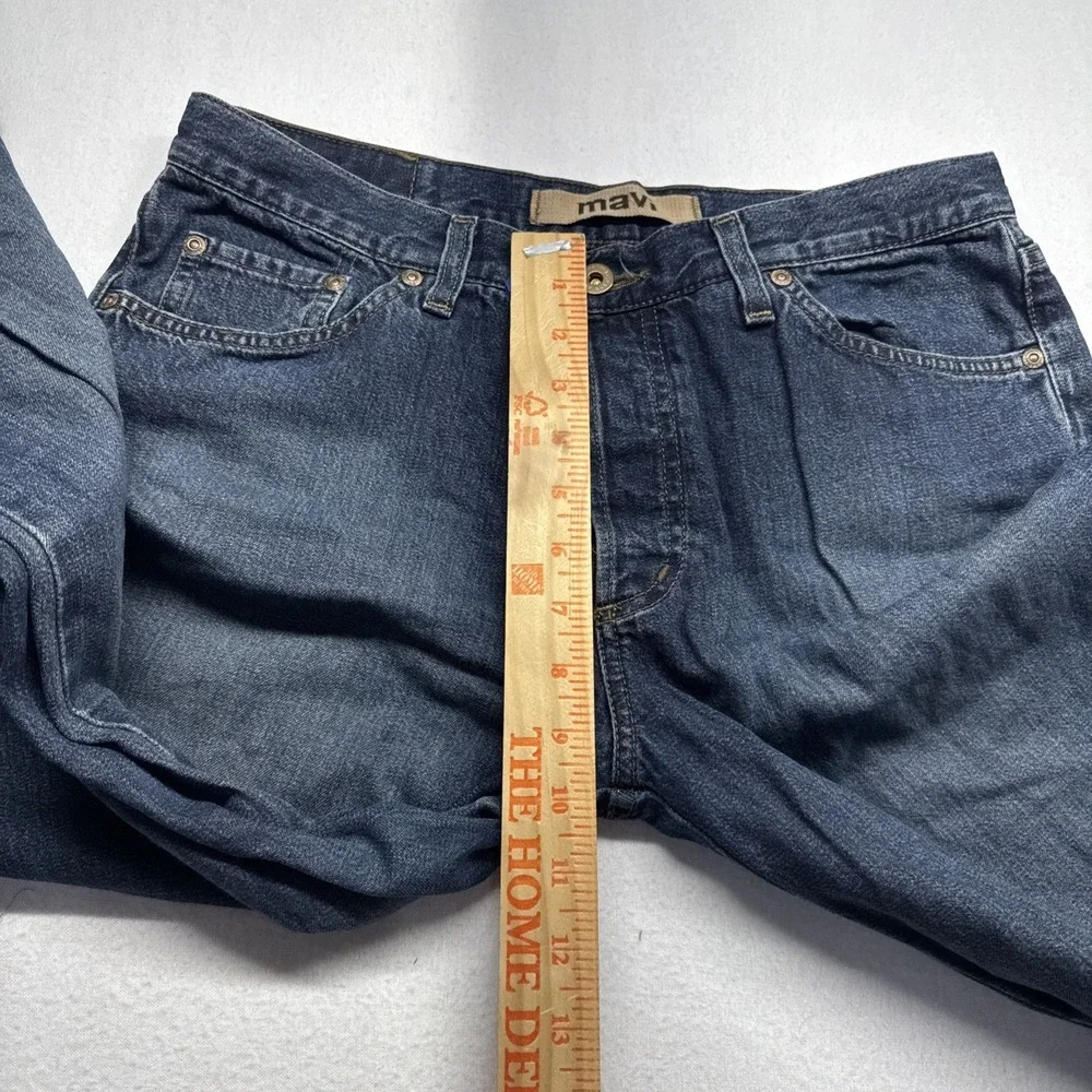 Mavi Womens Molly Low Rise Flare Jeans , Button Fly 31*34
